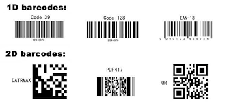 1D vs 2D barcodes